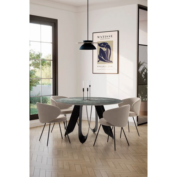 Okrúhly jedálenský stôl ø 135 cm Aila – Marckeric-image-1
