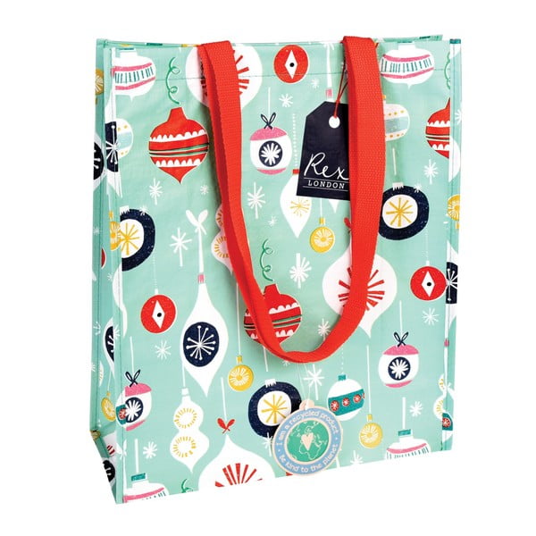 Nákupná taška s vianočným motívom Rex London Jolie