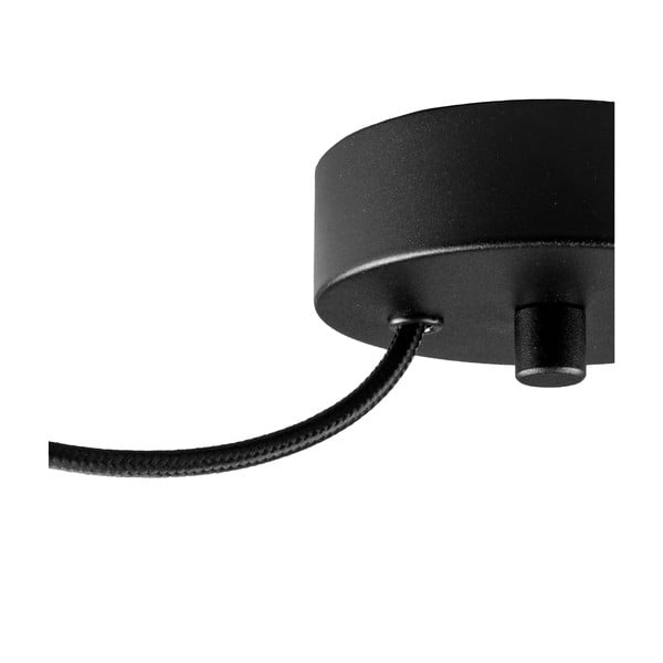 Čierne dvojramenné závesné svietidlo Sotto Luce AWA Elementary 2S Matte, ⌀ 17 cm-image-2