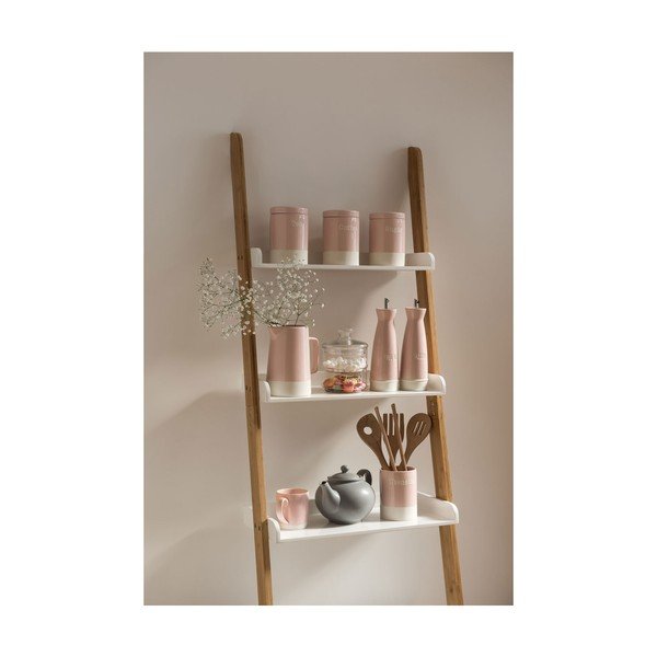 Ružový kameninový hrnček Premier Housewares, 370 ml-image-2