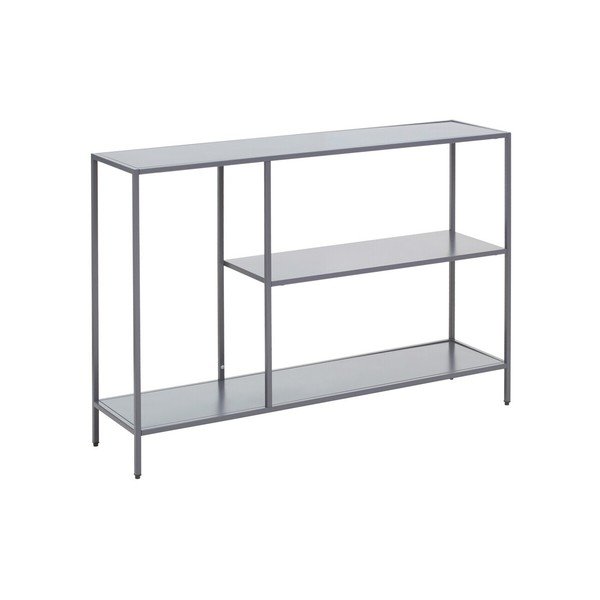Sivý oceľový konzolový stolík 30x120 cm Acero – Premier Housewares