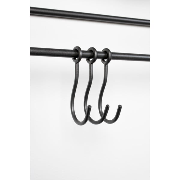 Čierna oceľová predsieňová zostava Duco – White Label-image-4