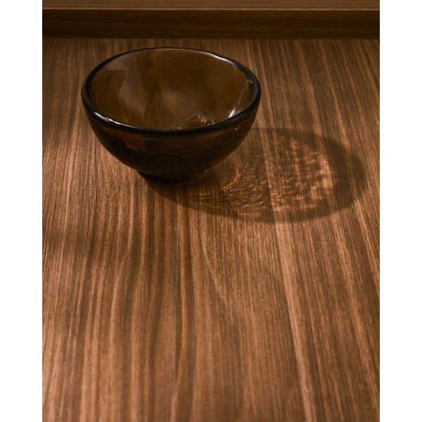 Hnedá sklenená miska Sileia – Kave Home-image-2