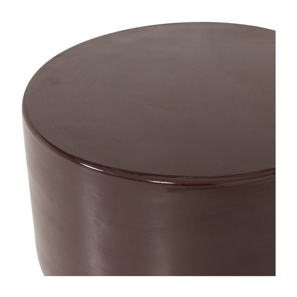 Kovový okrúhly odkladací stolík ø 30 cm Hidde – WOOOD-image-3