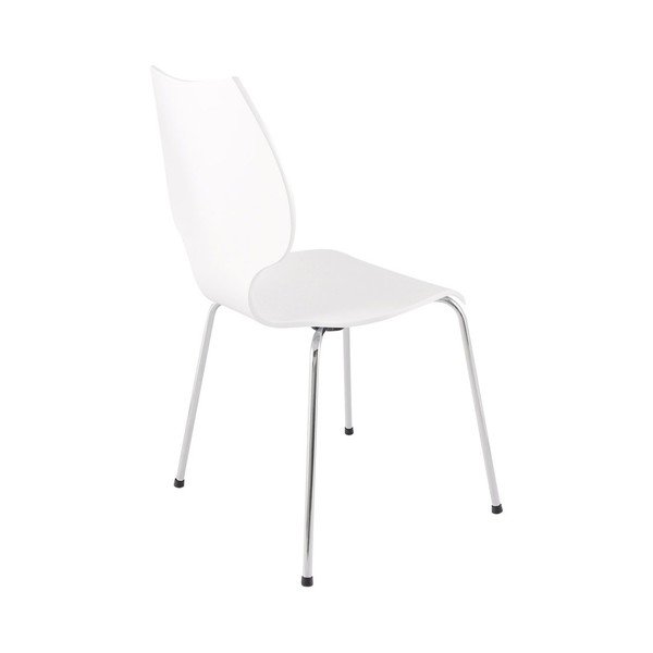 Biela jedálenská stolička Kokoon Design Elipse-image-3