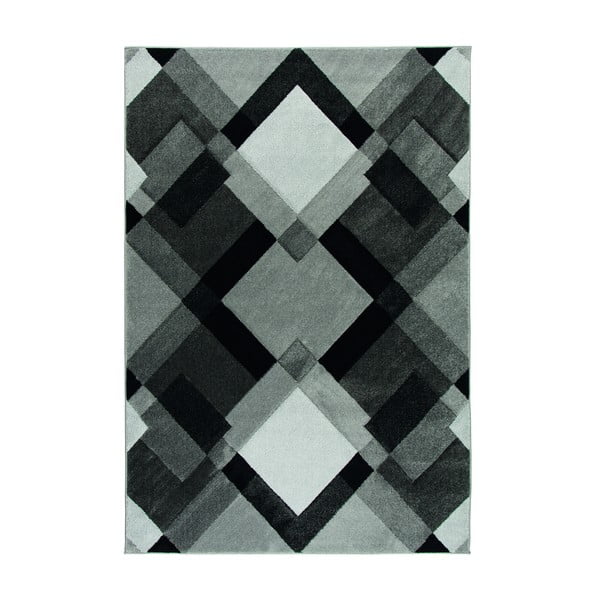 Sivý koberec Flair Rugs Nimbus Grey White, 120 × 170 cm