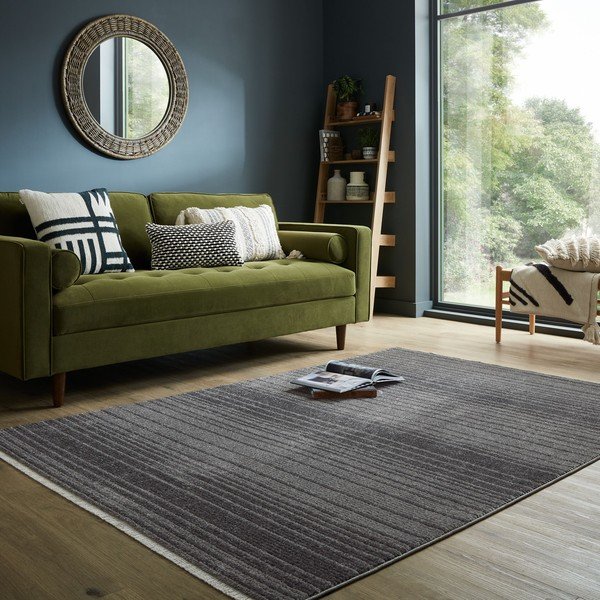 Tmavosivý koberec 120x160 cm Camino – Flair Rugs-image-1