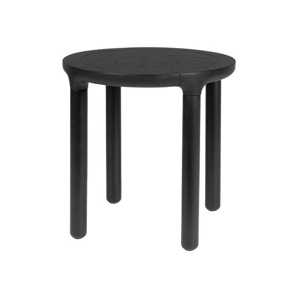 Okrúhly odkladací stolík v dekore jaseňa ø 45 cm Storm – Zuiver