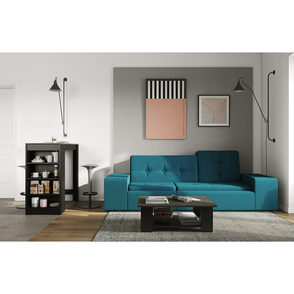 Barový stôl s doskou v dekore betónu 50x115 cm Aravis – TemaHome-image-1