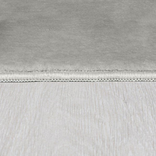 Svetlosivý okrúhly koberec 133x133 cm – Flair Rugs-image-4