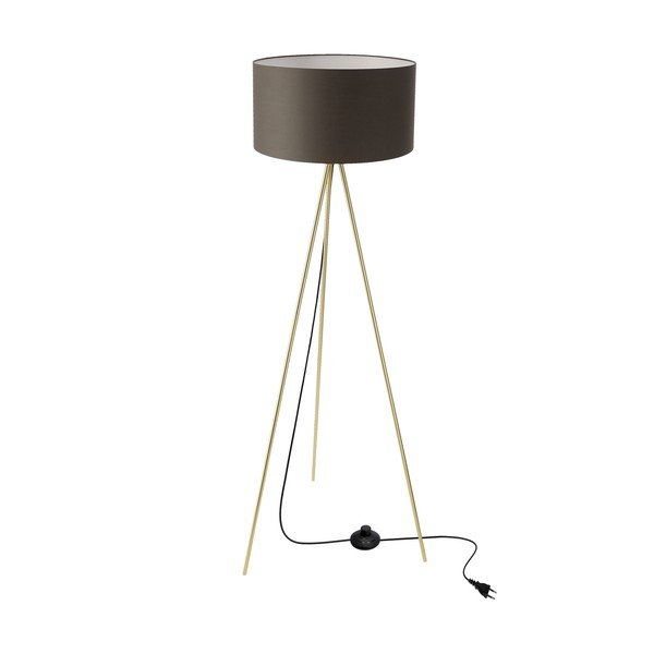 Stojacia lampa s textilným tienidlom (výška 144 cm) Vanti – Candellux Lighting
