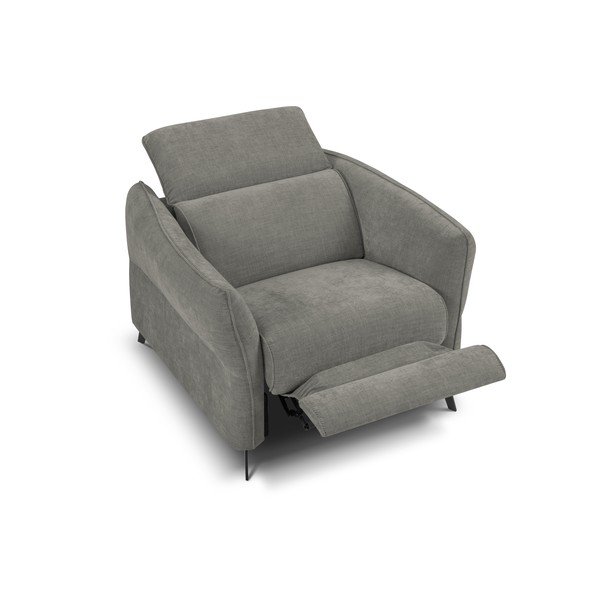 Sivé kreslo Hubble – Windsor & Co Sofas-image-3
