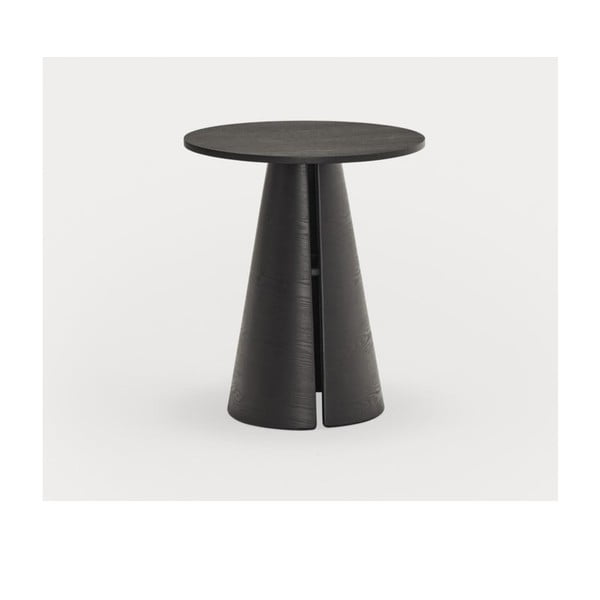 Okrúhly jedálenský stôl s doskou v dekore jaseňového dreva ø 65 cm Cep – Teulat-image-4