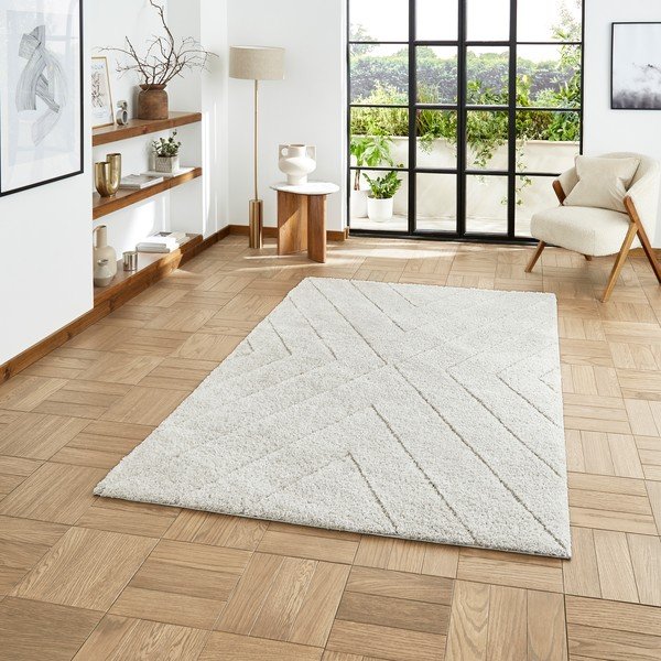 Svetlosivý koberec 160x230 cm Ideal Shaggy – Think Rugs-image-1