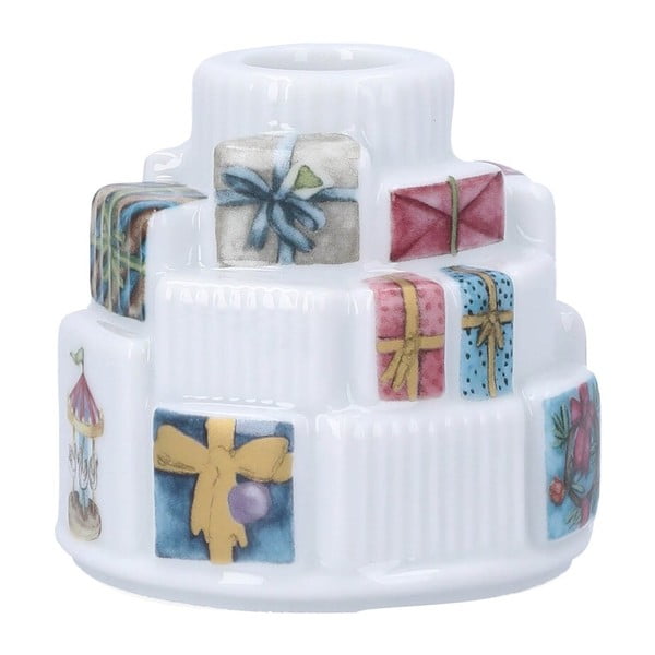 Keramický svietnik s vianočným motívom Hammershøi Christmas Gifts – Kähler Design-image-4