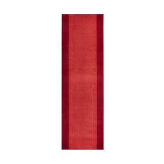 Červený behúň Hansa Home Basic, 80 x 250 cm