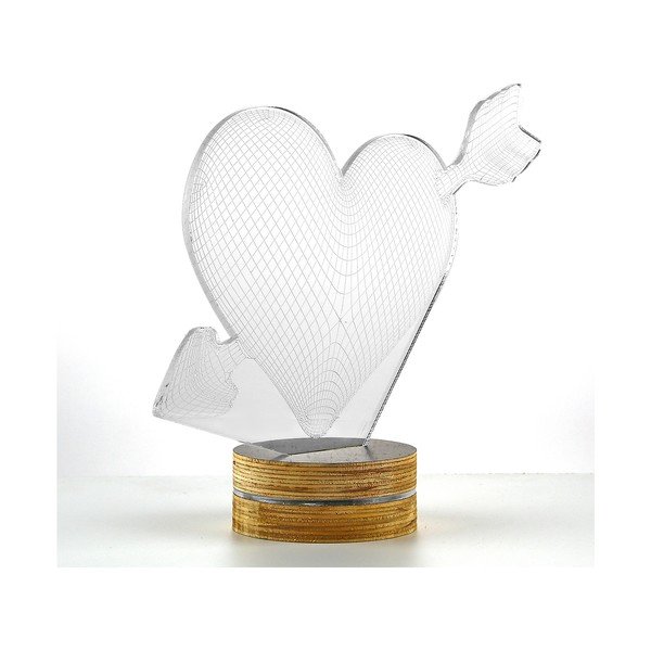 3D stolová lampa My Heart-image-1