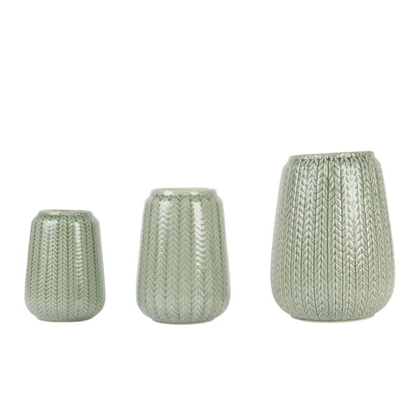 Malá zelená váza ETH Knitted-image-3