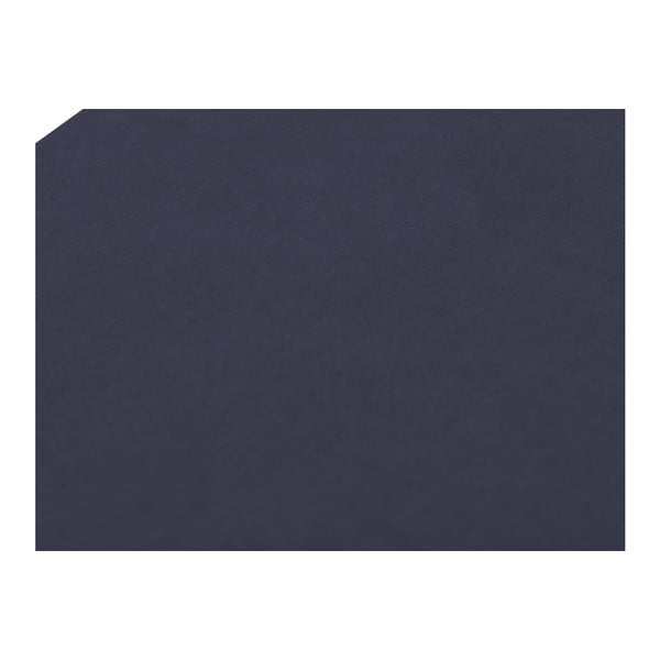 Tmavomodrý otoman Mazzini Sofas Ancona, 160 × 47 cm-image-2
