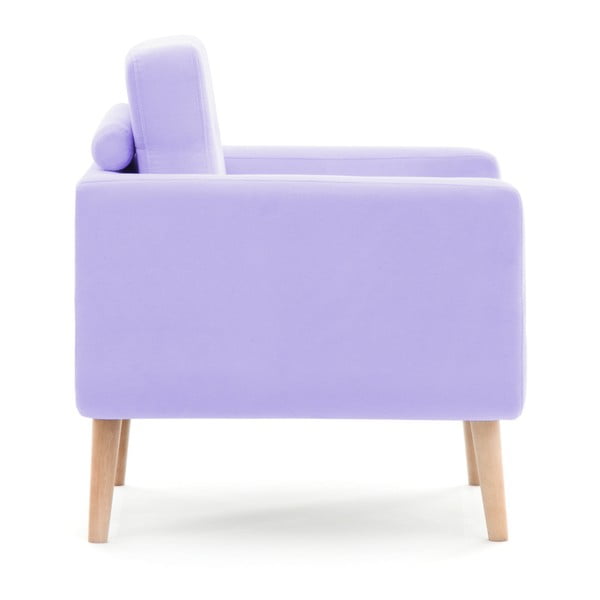 Pastelovofialové kreslo Vivonita Ina-image-4