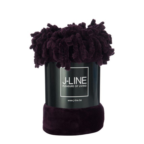 Fialová prikrývka J-Line-image-1