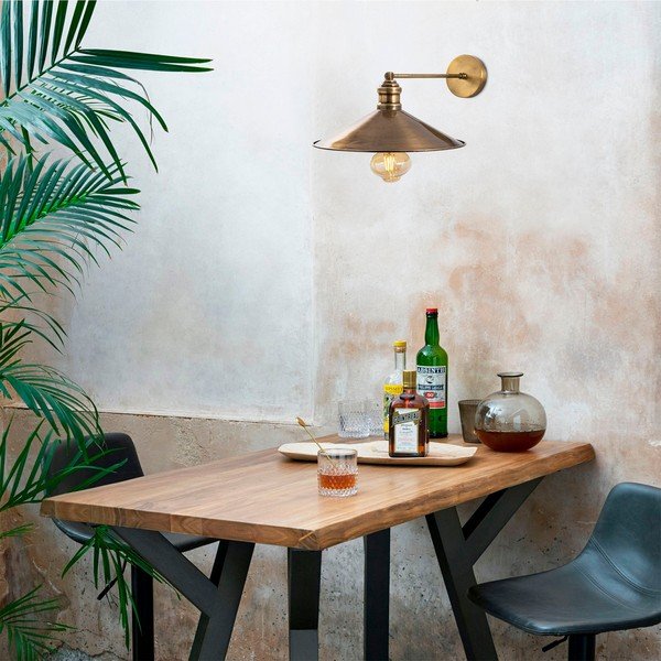 Nástenné svietidlo v bronzovej farbe ø 30 cm Dodo – Opviq lights-image-1