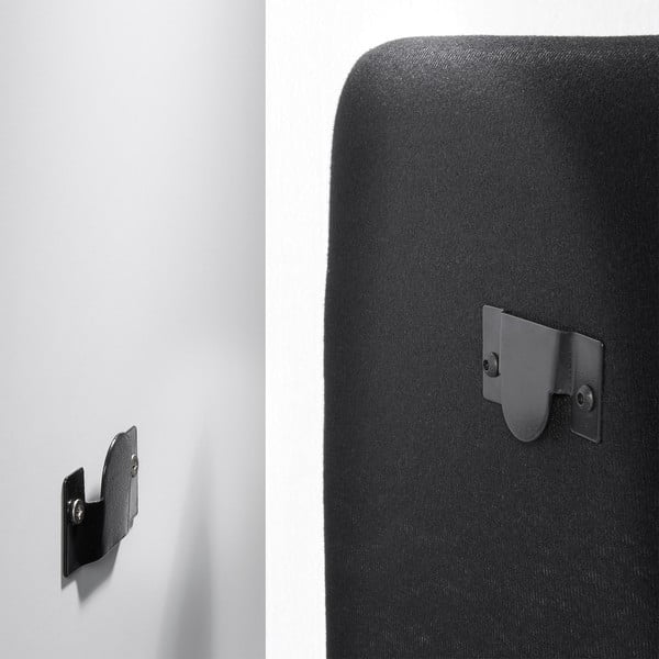 Sivá dvojlôžková posteľ Kave Home Lydia, 160×200 cm-image-4