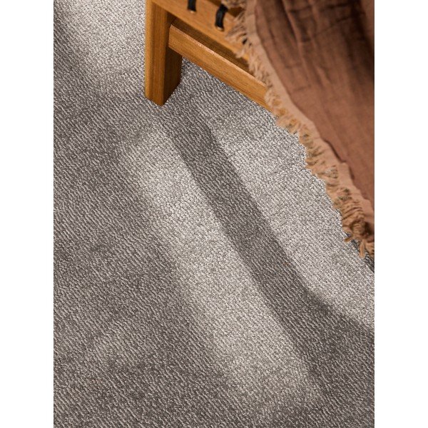 Sivý ručne tkaný okrúhly koberec s prímesou vlny ø 160 cm Kari Organic – Villeroy&Boch-image-3