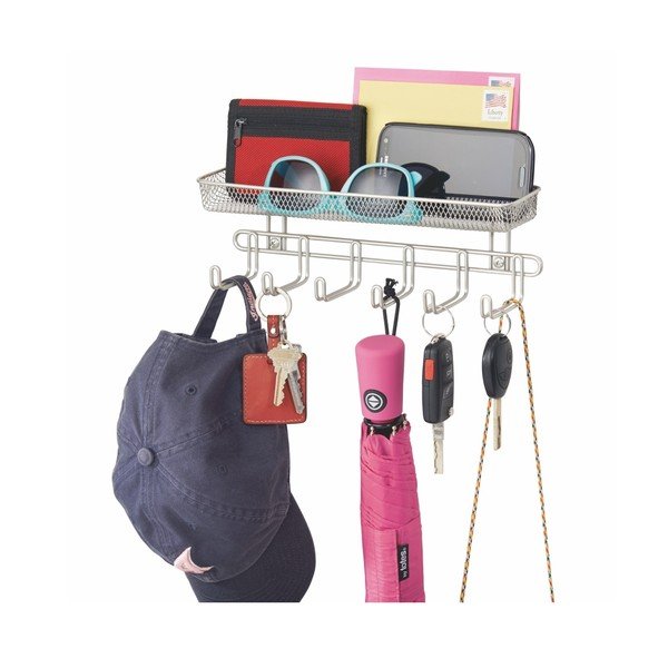 Nástenný organizér InterDesign Classico Entryway, dĺžka 28 cm-image-4