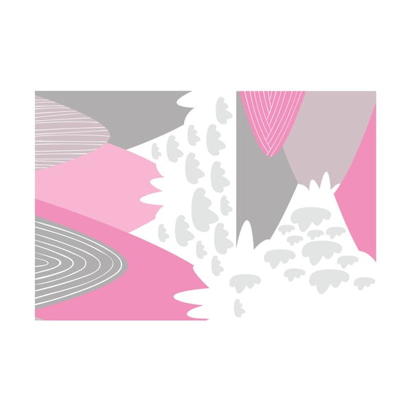 Nástenná samolepka Ambiance Scandinavian Giant Mountains Elika-image-2