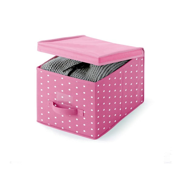 Ružový úložný box Cosatto Pinky, 45 x 30 cm