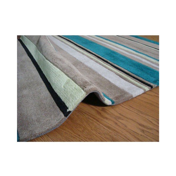 Koberec Broad Stripes Teal, 120x170 cm-image-3