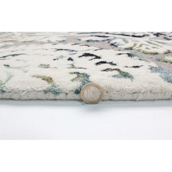 Sivý ručne tkaný koberec Flair Rugs Soho Vega, 120 × 170 cm-image-1