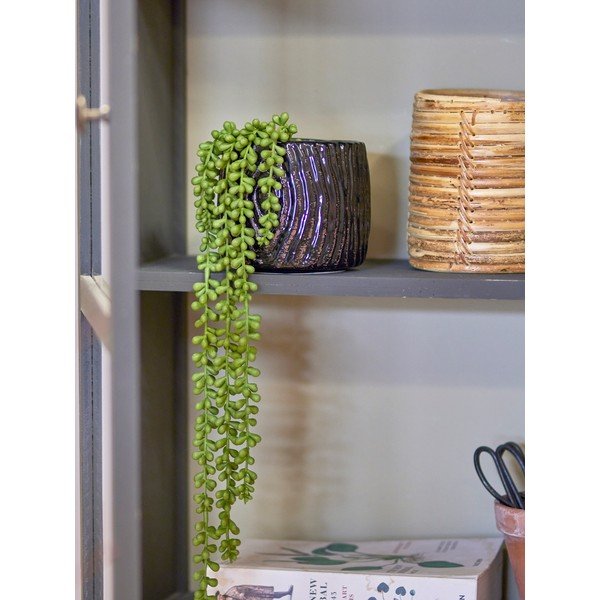 Kameninový obal na kvetináč ø 13,5 cm Hena – Bloomingville-image-1