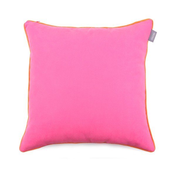 Obliečka na vankúš WeLoveBeds Orange & Rasberry, 45 × 45 cm-image-3