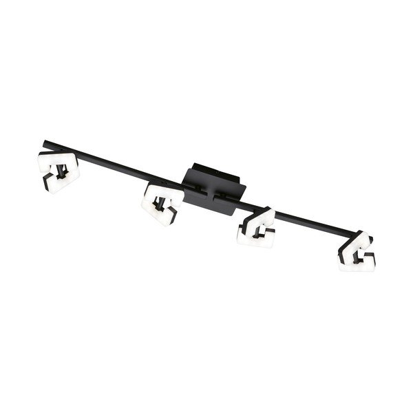 Čierno-biele LED stropné svietidlo 9,5x78 cm Ray – Fischer & Honsel
