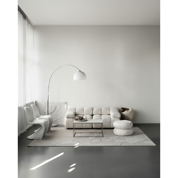 Svetlosivý vlnený koberec 200x300 cm Morphic Botanica – Agnella-image-2