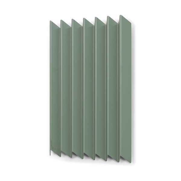 Sivozelený kovový nástenný vešiak 29 cm Sensu – Spinder Design-image-3