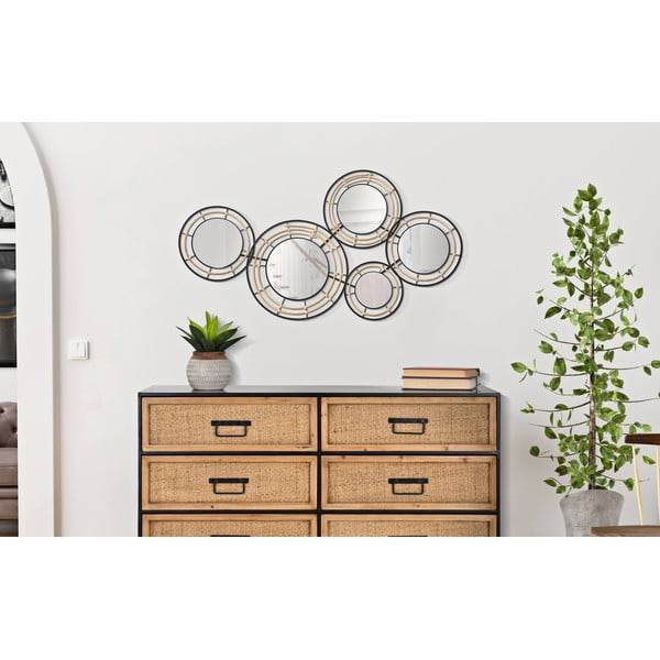 Kovová nástenná dekorácia 111x59 cm Oporto - Mauro Ferretti-image-1