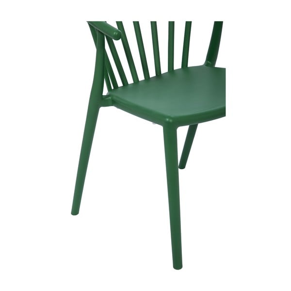 Záhradná jedálenská súprava pre 6 osôb so zelenou stoličkou Capri a stolom Thor, 210 x 90 cm-image-3