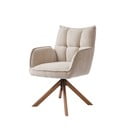 Krémovobiele čalúnené jedálenské kreslá v súprave 2 ks Marilla – Unique Furniture