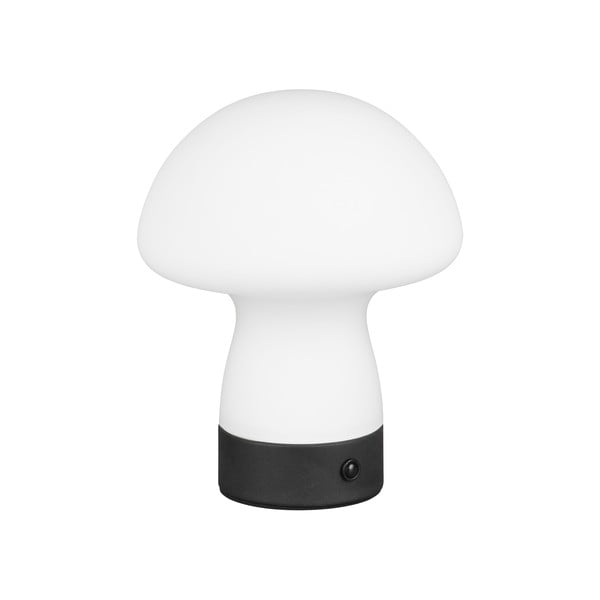 Matne biela LED stolová lampa so skleneným tienidlom (výška  18 cm) Dooley – Trio