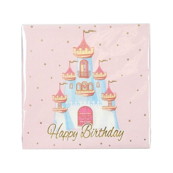 Obrúsky v súprave 20 ks 33x33 cm Princess Horse – Homéa-image-2