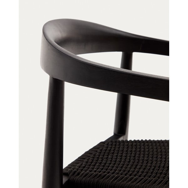 Čierne jedálenské stoličky v súprave 4 ks Ydalia – Kave Home-image-4