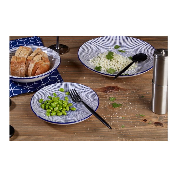 12-dielna sada tanierov z kameniny Premier Housewares Maya-image-3