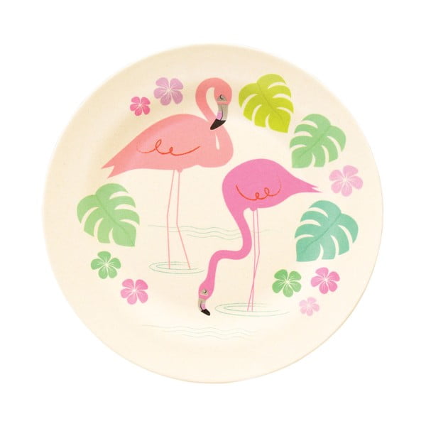 Bambusový tanier Rex London Flamingo Bay