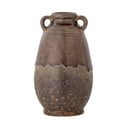Hnedá ručne vyrobená váza z kameniny Reina – Bloomingville