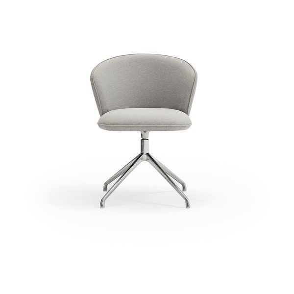 Svetlosivé čalúnené jedálenské kreslá v súprave 2 ks Add – Teulat-image-1