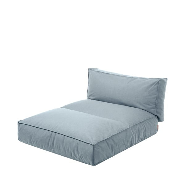 Svetlomodré polstrované záhradné ležadlo STAY – Blomus