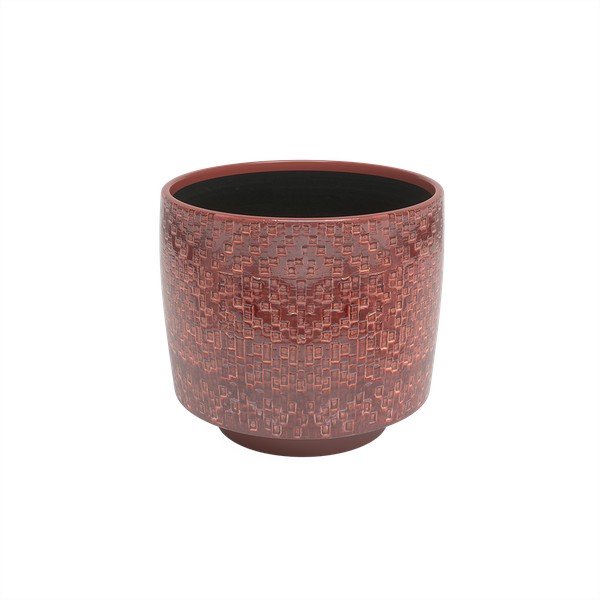 Keramický ručne vyrobený obal na kvetináč ø 21 cm Minerva – Artevasi-image-2